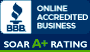 BBB - Online Accredited Business - A+ Rating
