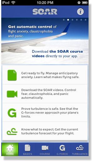 SOAR iPhone App Screenshot
